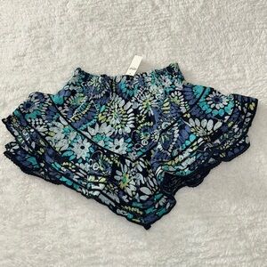 Aerie Rock ‘N’ Ruffle Skort Size XS NWT
